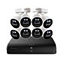 Lorex Fusion 4K 8.0-MP 12-Camera-Capable 2-TB DVR System with 8 Wired Smart Deterrence Cameras, White (D881A82B-8DA8)~#|#~sp233837276_sc7