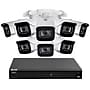 Lorex Fusion 4K 8.0-MP 16-Camera-Capable 4-TB NVR System with 8 IP Bullet Cameras, White (N864A64B-8CA8)~#|#~sp233837310_sc7