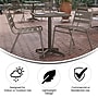 Flash Furniture Lila Indoor-Outdoor Table Set, 23.5'' Black, 3-Piece/Set (THAL24SQ017BK2)~#|#~sp234123892_sc7