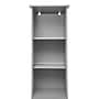 Flash Furniture Vega 70" Linen Tower Storage Cabinet with 5 Shelves, Gray (FSVEGABATH2GY)~#|#~sp234124864_sc7