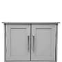 Flash Furniture Vega 24" Wall Mounted Medicine Cabinet Storage Organizer with 3 Shelves, Gray (FSVEGABATH5GY)~#|#~sp234124887_sc7