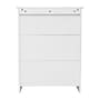 Flash Furniture Vega 31.5" Bathroom Storage Cabinet Organizer with 3 Shelves, White (FSVEGABATH4WH)~#|#~sp234124895_sc7