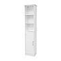 Flash Furniture Vega 70" Linen Tower Storage Cabinet with 5 Shelves, White (FSVEGABATH2WH)~#|#~sp234125098_sc7