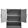 Flash Furniture Vega 66.25" Over the Toilet Storage Cabinet Organizer with 3 Shelves, Gray (FSVEGABATH1GY)~#|#~sp234125147_sc7