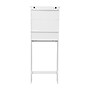 Flash Furniture Vega 66.25" Over the Toilet Storage Cabinet Organizer with 3 Shelves, White (FSVEGABATH1WH)~#|#~sp234125157_sc7