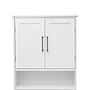 Flash Furniture Vega 66.25" Over the Toilet Storage Cabinet Organizer with 3 Shelves, White (FSVEGABATH1WH)~#|#~sp234125158_sc7