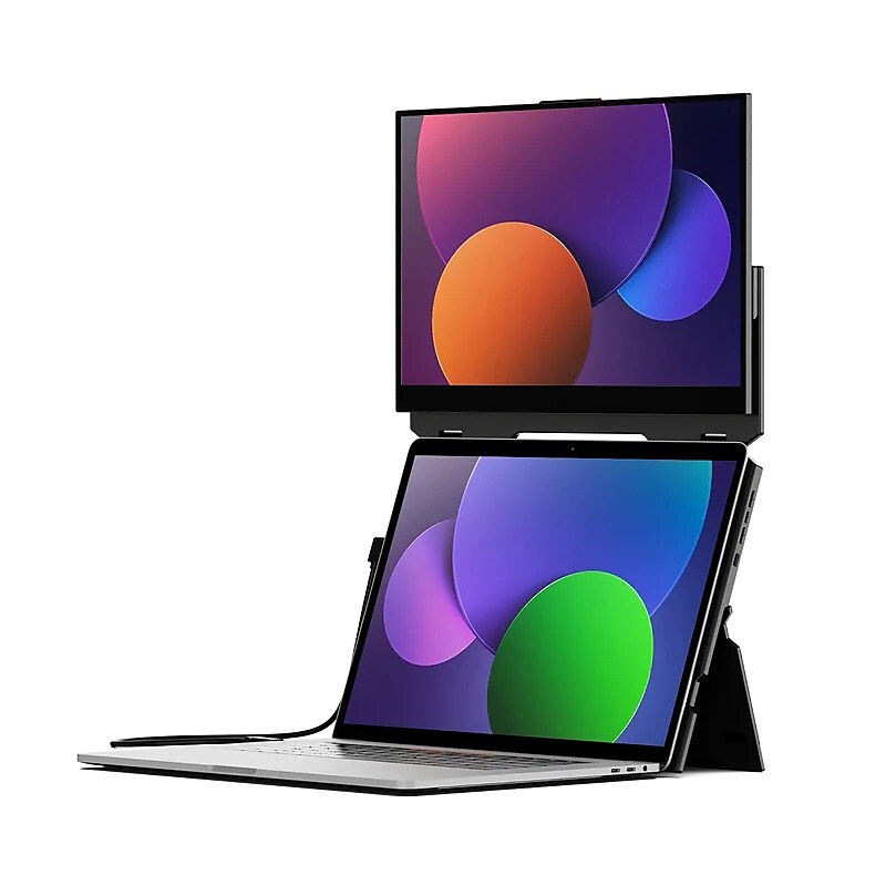 Mobile Pixels DUEX Float 15.6" Stackable Touchscreen Display, Black (101-1011P01) image 1