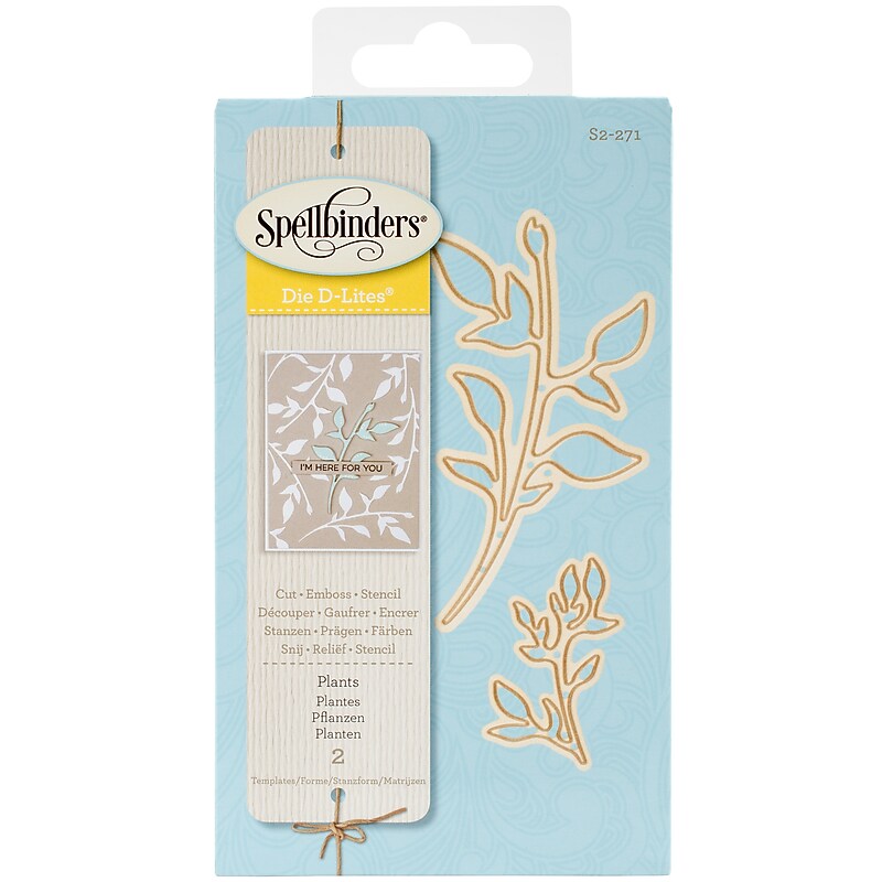 Spellbinders Plants Spellbinders Shapeabilities Die D-Lites (S2271) image 1