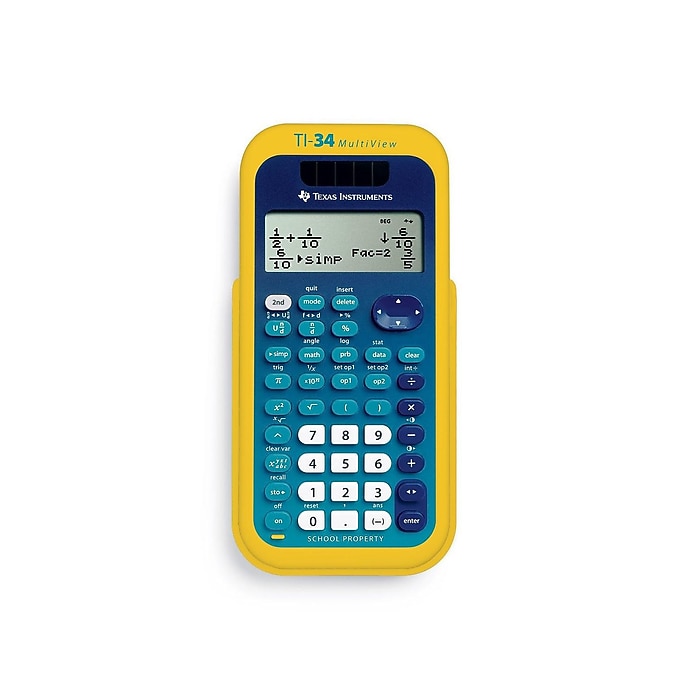 Texas Instruments Multiview TI-34 16-Digit Scientific Calculator