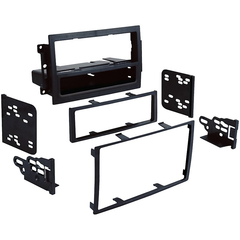 Metra 2005–2008 Dodge/Jeep/Chrysler Single- or Double-DIN Installation Multi Kit for Vehicles with Factory Navigation(99-6510) image 1