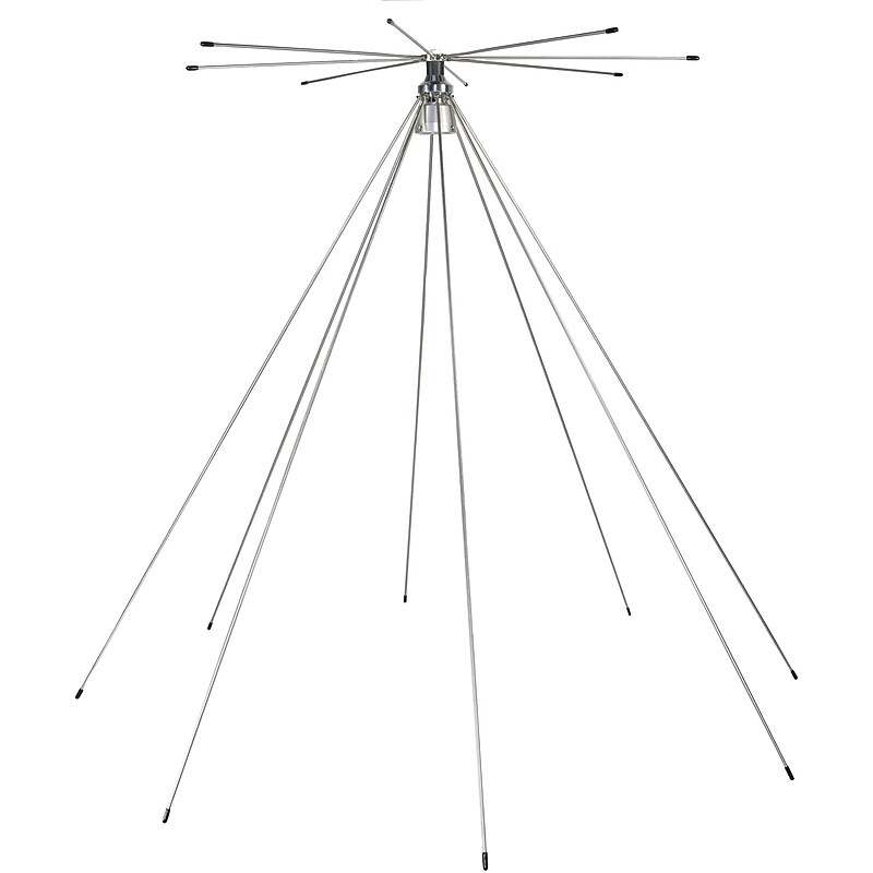 Tram VHF/UHF Super Discone Scanner Base Antenna, 23MHz – 1,300MHz (WSP1410) image 1