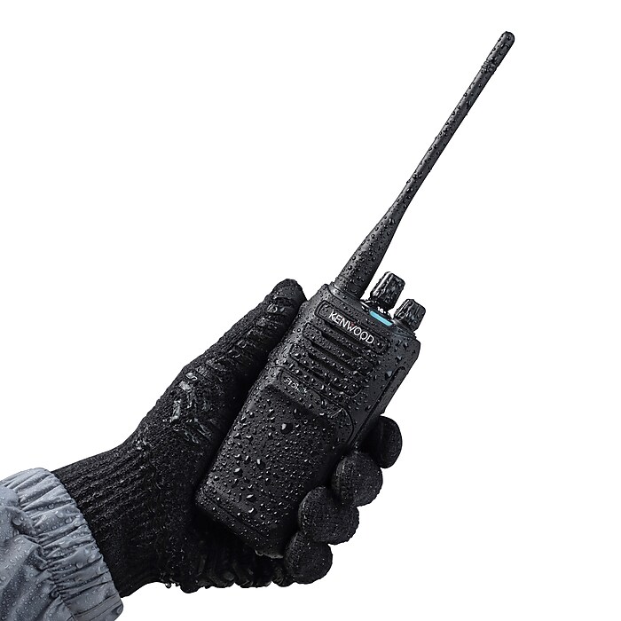KENWOOD ProTalk 5-Watt 16-Channel Analog VHF 2-Way Radio, Black