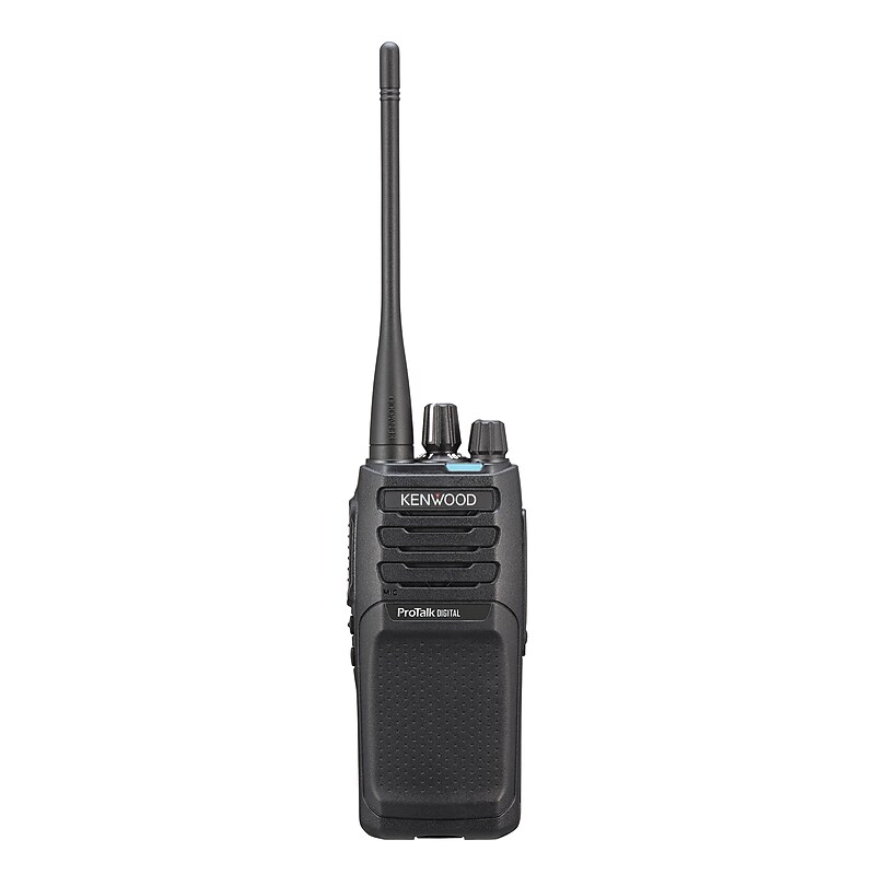 KENWOOD ProTalk 5-Watt 16-Channel Digital NXDN or Analog UHF 2-Way Radio, Black (NX-P1300NUK) image 1