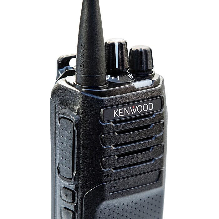KENWOOD ProTalk 2-Watt 16-Channel Analog UHF 2-Way Radio, Black