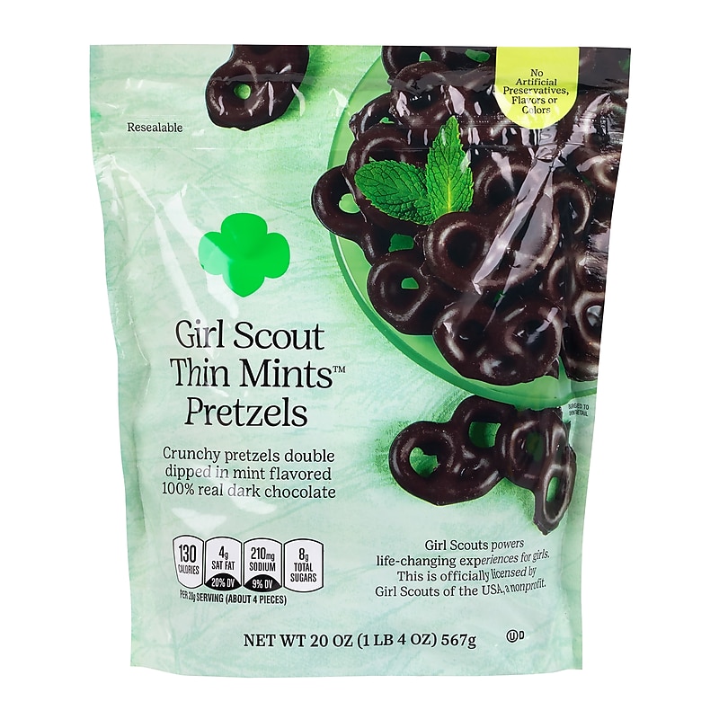 Girl Scouts Thin Mints Pretzels, 20 oz (220-02340) image 1
