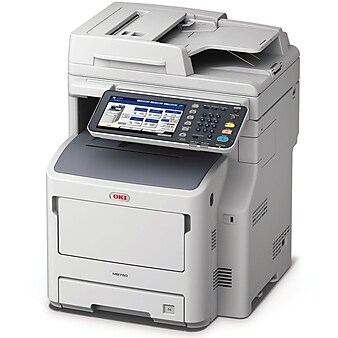 OKI MB760+ 62446004 USB, Wireless, Network Ready Black & White Laser All-In-One Printer