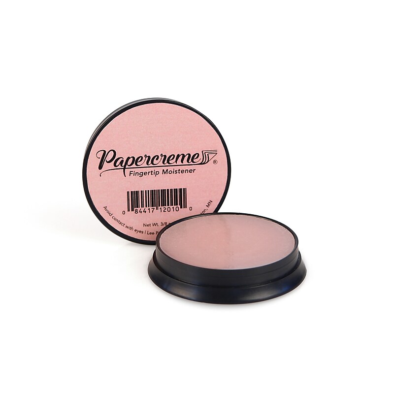 Lee Papercreme Fingertip Moistener, 0.37 oz., Pink, 3/Pack (12010) image 1