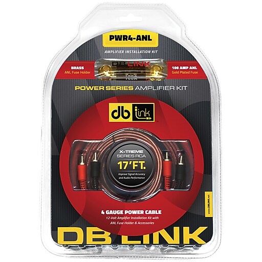 Db Link PWR4ANL Power Series 4Gauge Amp Installation Kit (ANL Fuse