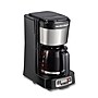 Hamilton Beach FrontFill 5-Cups Compact Coffee Maker, Black & Stainless Steel (46111)~#|#~sp234451077_sc7