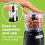 Hamilton Beach Stack & Press 3-Cup Chopper, Black (72850)~#|#~sp234451114_sc7