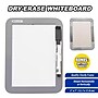 BAZIC Products Dry Erase Board with Marker, 5" x 7", 12/Bundle (BAZ6023-12)~#|#~sp234457581_sc7