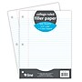 C-Line College Ruled Filler Paper, 8" x 10.5", 3-Hole Punched, 100 Sheets/Pack, 12/Bundle (CLI22031-12)~#|#~sp234461729_sc7