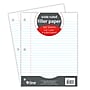 C-Line Wide Ruled Filler Paper, 8" x 10.5", 3-Hole Punched, 100 Sheets/Pack, 12/Bundle (CLI22032-12)~#|#~sp234461734_sc7