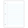 C-Line Wide Ruled Filler Paper, 8" x 10.5", 3-Hole Punched, 100 Sheets/Pack, 12/Bundle (CLI22032-12)~#|#~sp234461735_sc7
