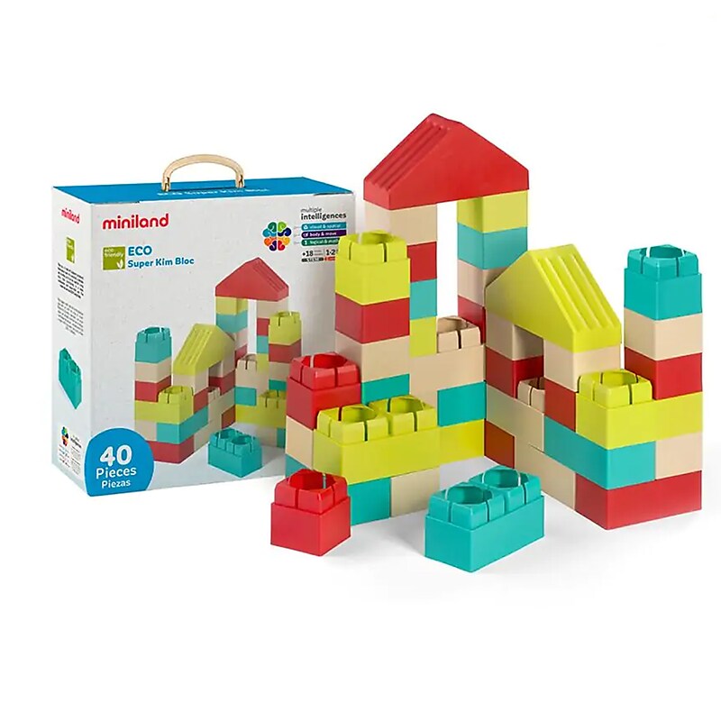 MINILAND ECO Super Kim Bloc, Assorted Colors (MLE32159) image 1