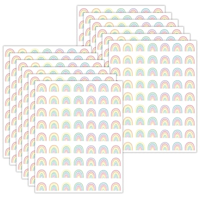 Pastell-Pop Aufkleber Packung Mit 120 Stück – Bunt & Säurefrei