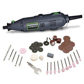 Genesis Variable Speed Rotary Tool with 40-Piece Accessory Set (GRT2103-40)