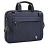 SwissDigital BOLLIGEN Polyester Laptop Sleeve for 16'' Laptops, Navy Blue, (SD8526-12)~#|#~sp234601143_sc7