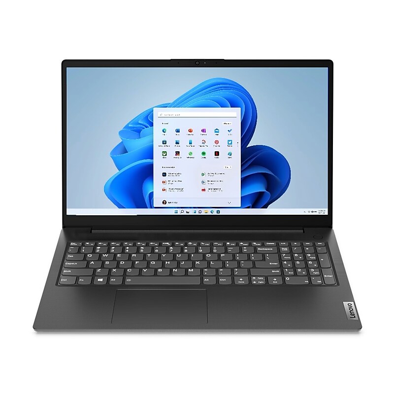 Lenovo V15 G2 IJL 15.6" FHD Notebook, Intel Celeron N4500, 8GB Memory, 256GB SSD, Windows 11 Home (82QY00QRUS) image 1