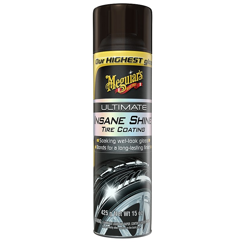Meguiar's Ultimate Insane Shine Tire Coating, 15 oz. (G190315) image 1