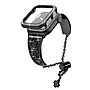 Worryfree Gadgets Metal Wristband with Bumper Case for Apple Watch, Black, 42mm (SD1618-BLK42)~#|#~sp235020084_sc7
