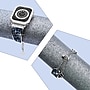 Worryfree Gadgets Metal Wristband with Bumper Case for Apple Watch, Blue/Silver, 45mm (SD1618-BLS45)~#|#~sp235020094_sc7
