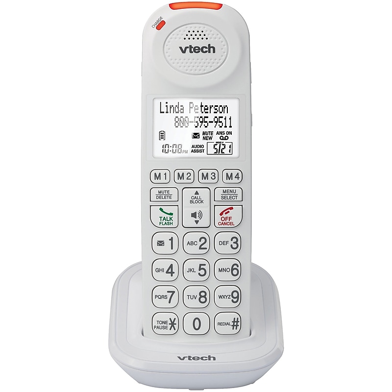 Vtech Cordless Telephone, White (VTEVTSN5107) image 1