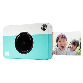 Kodak Printomatic Instant Camera, Teal