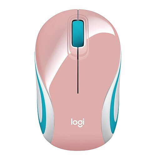 Logitech M187 Wireless Advanced Optical Mouse, Blossom (910-005364)