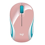 Logitech M187 Wireless Advanced Optical Mouse, Blossom (910-005364)