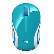 Logitech 910-005363 Wireless Advanced Optical Mouse, BRIGHT TEAL