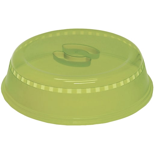 Plastic Microwave Plate Cover Clear Steam Vent Splatter Lid 10.25 Food Dish  New, 1 - Food 4 Less