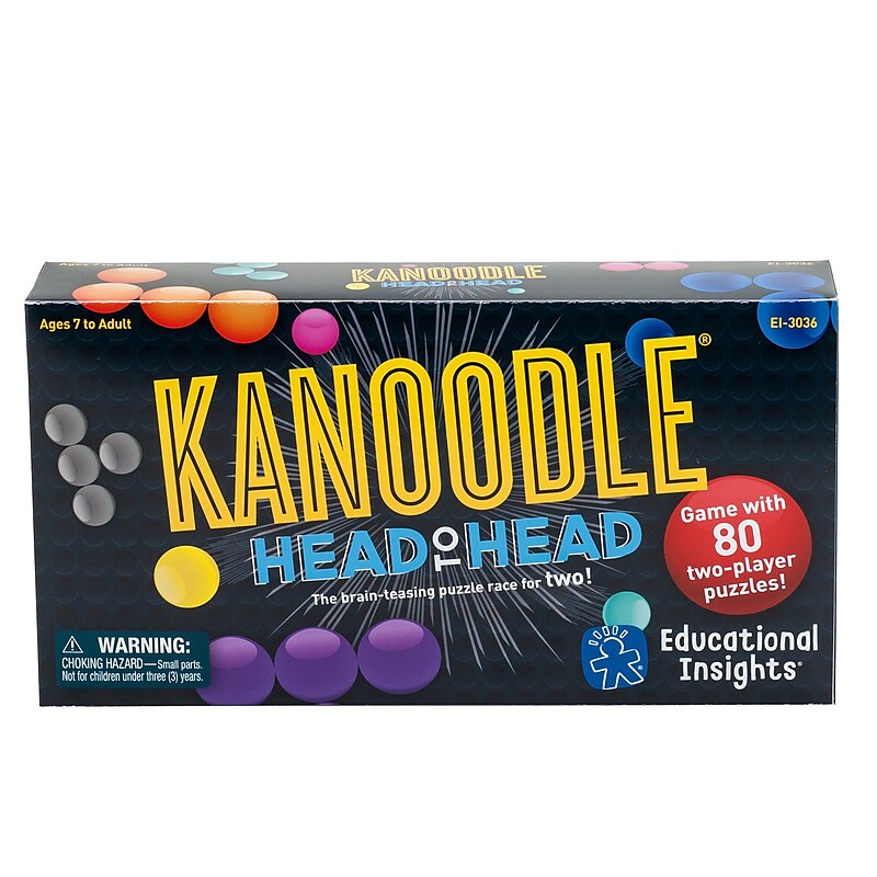 Educational Insights Kanoodle Head-to-Head, Puzzle for 2 Players (3036) image 1