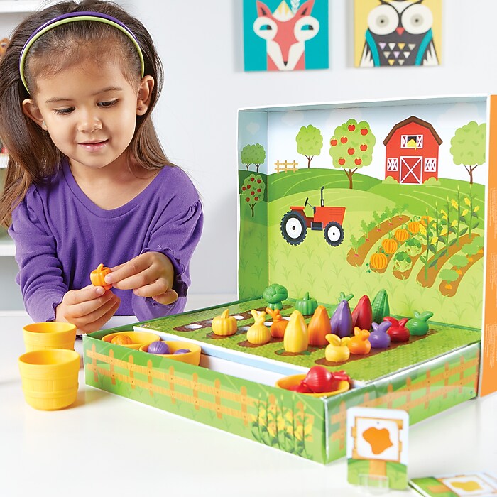 Learning Resources Veggie Farm Sorting Set, (LER5553) | Staples