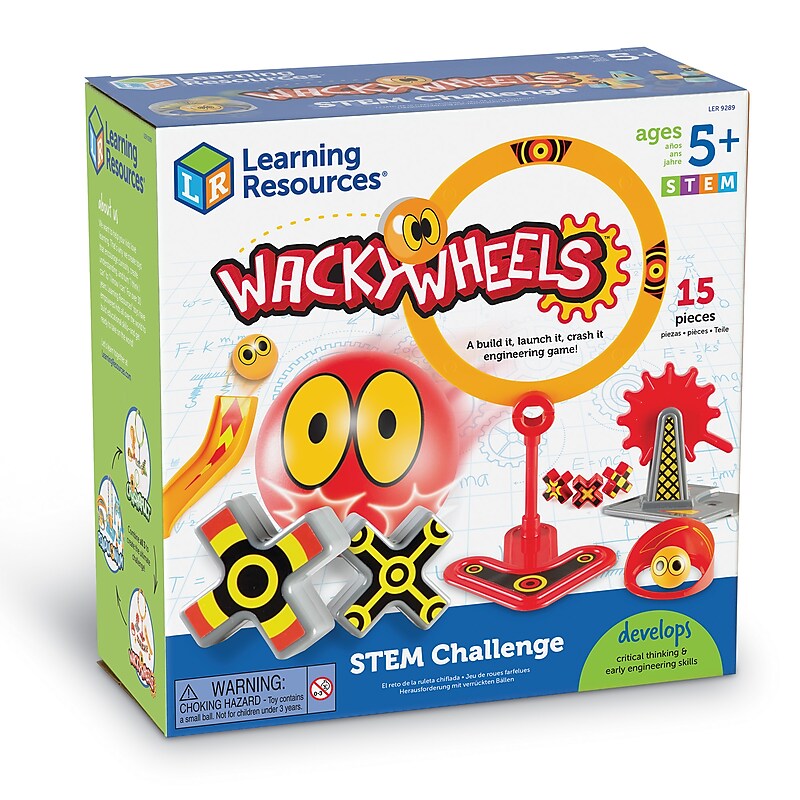 Learning Resources Wacky Wheels Stem Challenge (LER9289) image 1