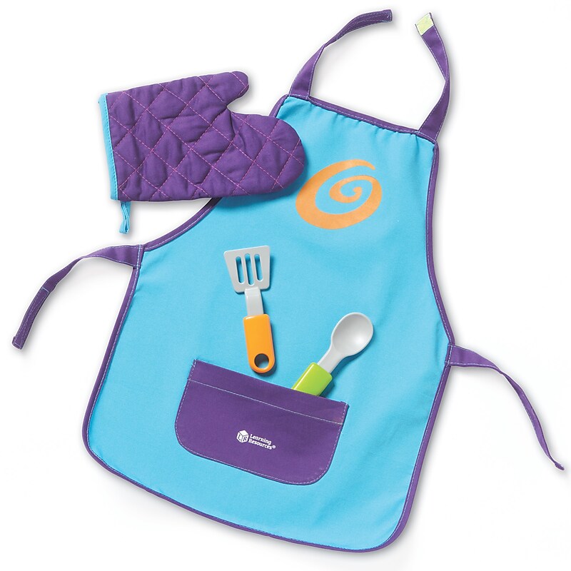 Learning Resources New Sprouts Chef Set  Learning Toys, Assorted Colors, 4 Pieces (LER9269) image 1