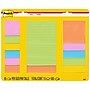 Post-it Super Sticky Notes, Assorted Sizes, Energy Boost Collection, 45 Sheets/Pad, 13 Pads/Pack (4623-13SSAU)~#|#~sp235543179_sc7