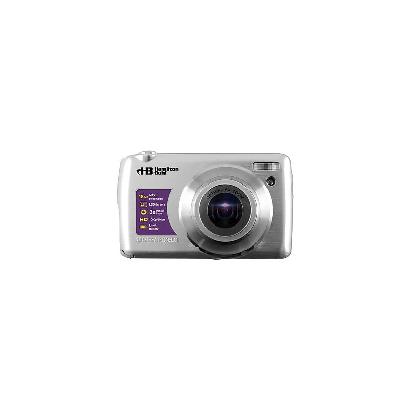 HamiltonBuhl Digital Camera, Silver (CAM17SV) image 1