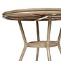 Flash Furniture Lourdes Indoor/Outdoor French Bistro Table with 4 Stack Chairs, Natural/White, 5/Set (SDA64280401FNWL)~#|#~sp236297973_sc7