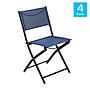 Flash Furniture Brazos Commercial Grade Indoor/Outdoor Folding Chairs, Navy, 4/Pack (4TLHSC097NV)~#|#~sp236298359_sc7